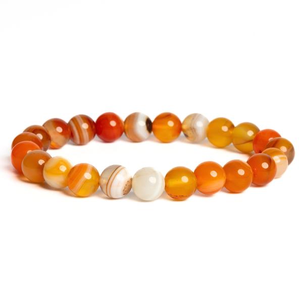 N�ramek ach�t krajkov� oran�ov� 8mm