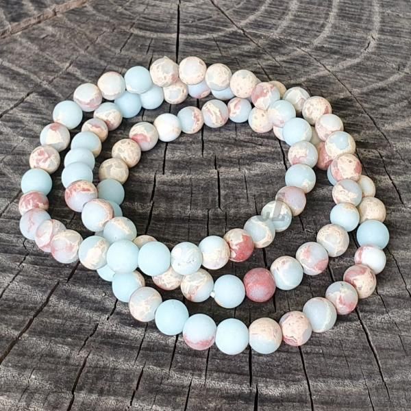 Nramek jaspis aqua terra 6mm matn