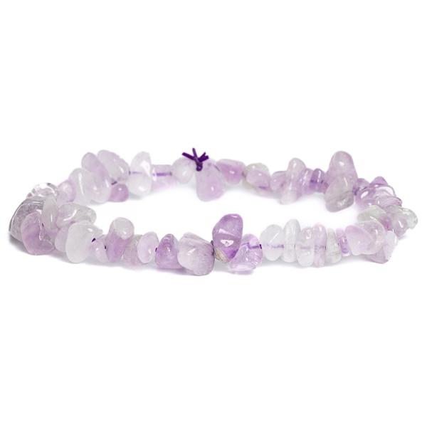 N�ramek ametyst lavender zlomky 6-11mm