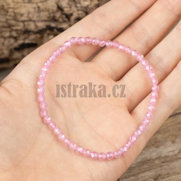 naramok-z-kubickeho-zirkonu-bruseneho-4mm-ruzovy naramok-z-kubickeho-zirkonu-bruseneho-4mm-ruzovy