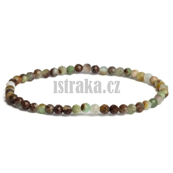 Nramek chrysopras hndo-zelen brouen 4mm