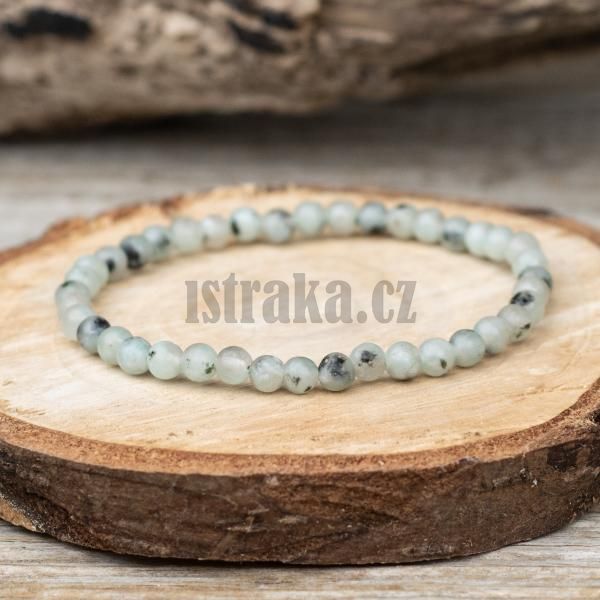 Nramek jaspis kiwi 4mm