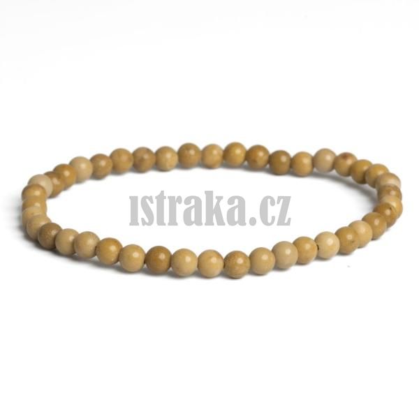 Nramek jaspis woodgrain 4mm