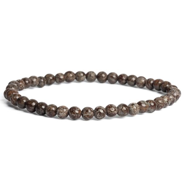 N�ramek obsidi�n vlo�kov� hn�d� 4mm