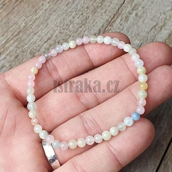 naramok-z-mineralu-morganit-4mm-elasticky-leskly-pastelove-farby-farebny-ruzovy-modry-zlt
