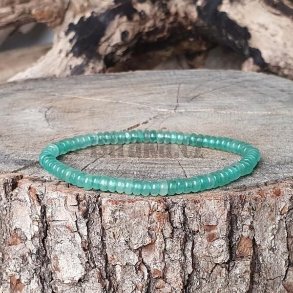 Nramek avanturn zelen 2x4mm rondelky