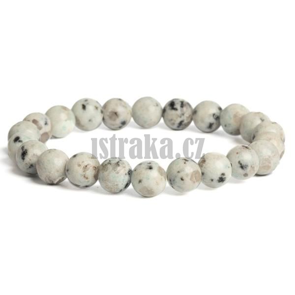 Nramek jaspis kiwi 8mm