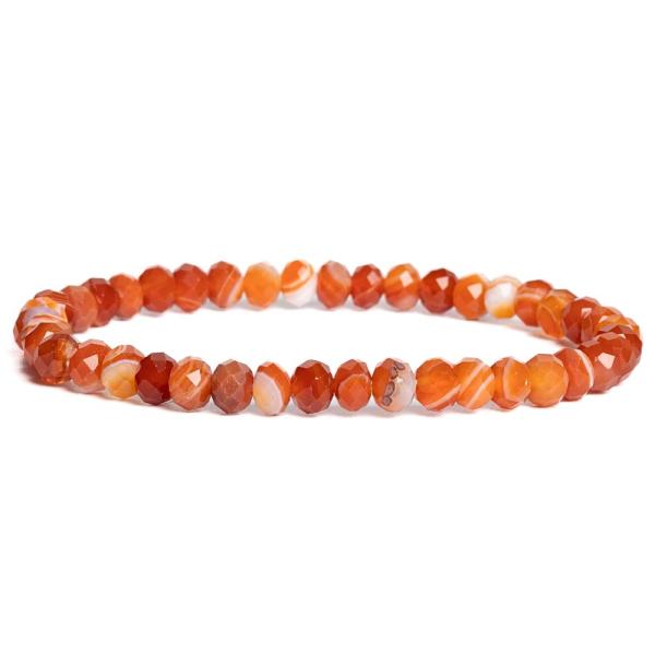N�ramek sardonyx 4x6mm brou�en� rondelky