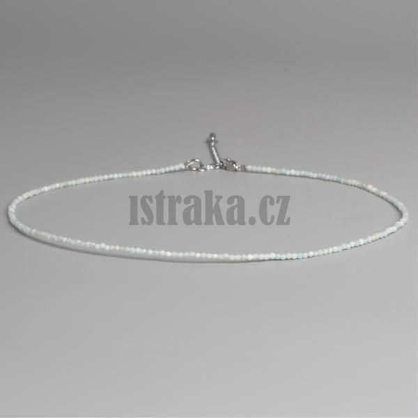 Nhrdelnk z amazonitu 2-3mm