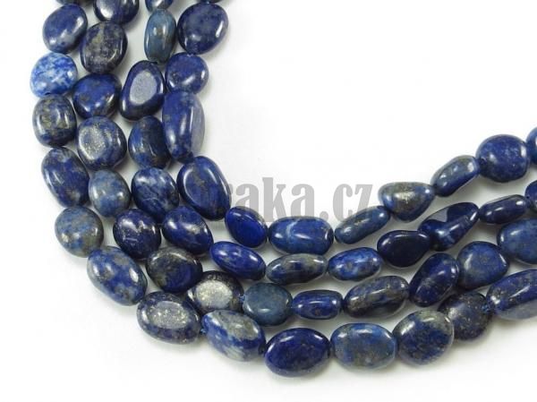 Lapis lazuli korlky nugety ra