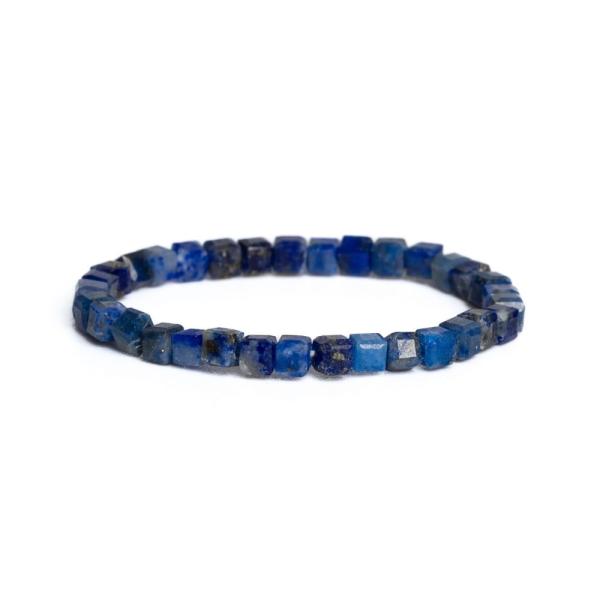 Prsten z lapisu lazuli 2-3mm minikostky