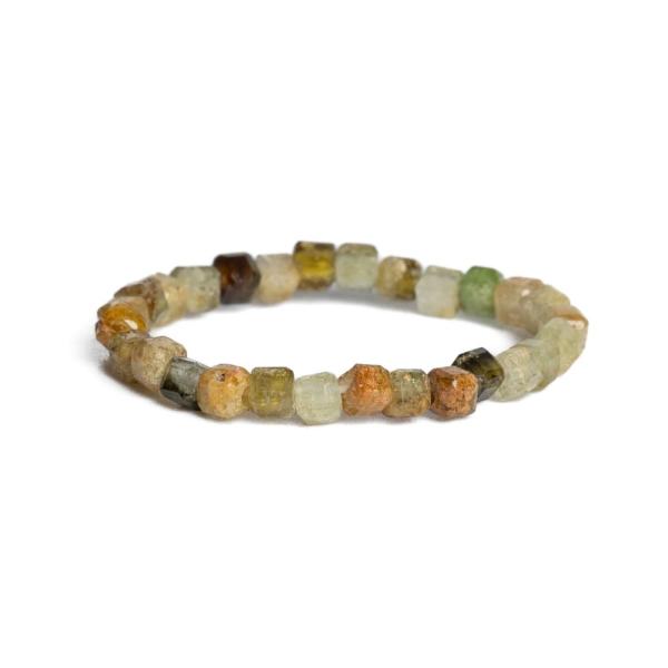 Prsten z gran�tu zelen�ho 2-3mm minikostky