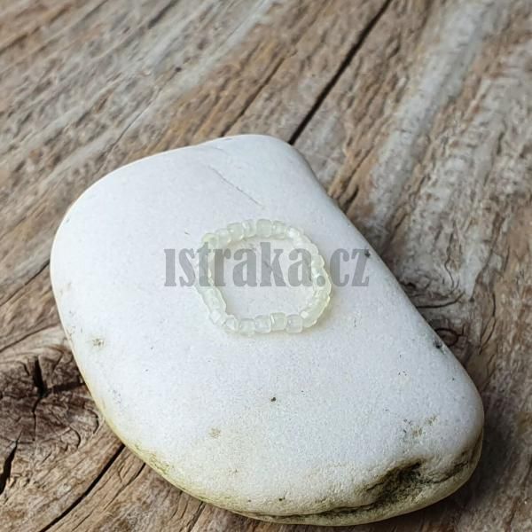 Prsten z jadeitu Barma 2-3mm minikostky