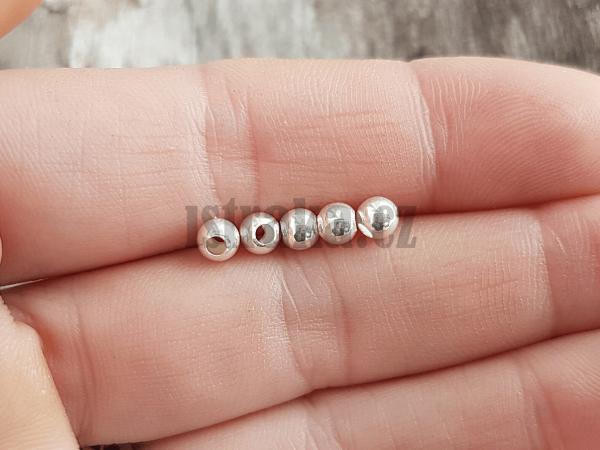 Korlek 4mm Ag925 stbrn 5 ks
