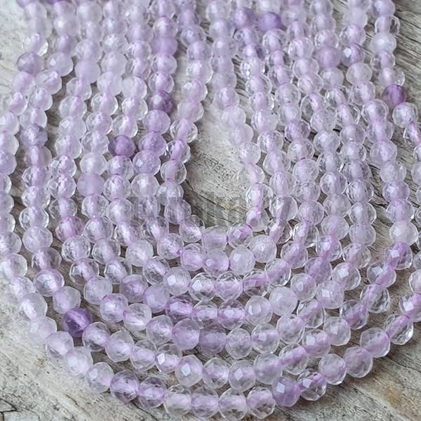 Ametyst lavender korlky 2mm svtl brouen ra