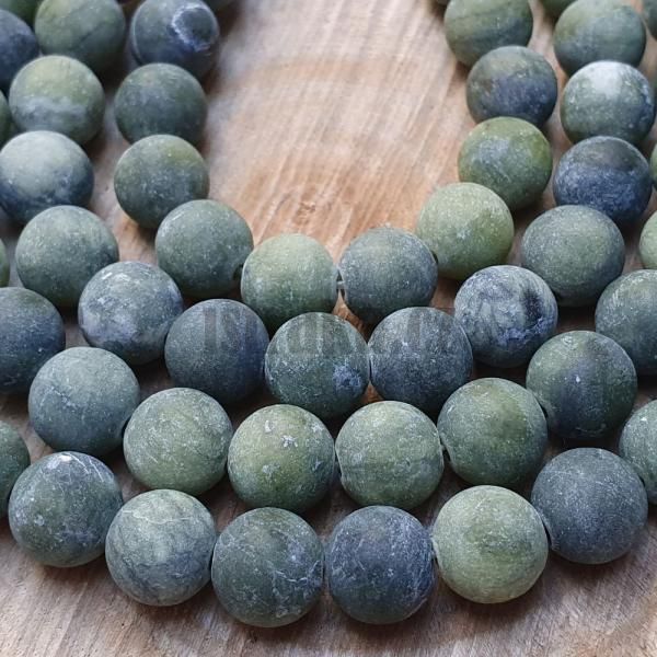Jadeit Taiwan korálky 8mm matné šòùra