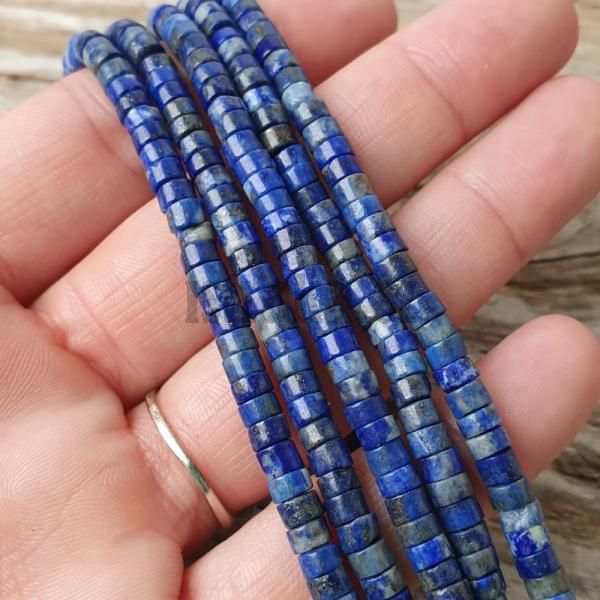 koralky-z-mineralu-lapis-lazuli-heishi-rondelky-modre-zlate-4x2mm-leskle-hladke-splostene-