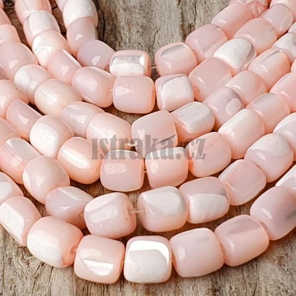 Perle korlky 6x5mm soudky lososov plra