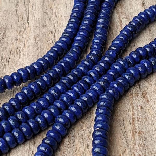 Lapis lazuli korlky 4x2mm zk rondelky plra