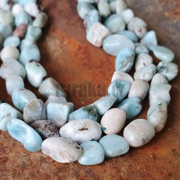 Larimar korlky nugety vt ra