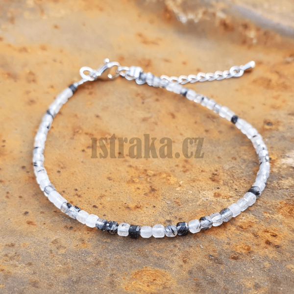 Nramek z kilu s turmalnem 2-3mm minikostky