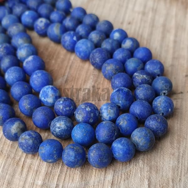 Lapis lazuli korlky 6mm matn ra