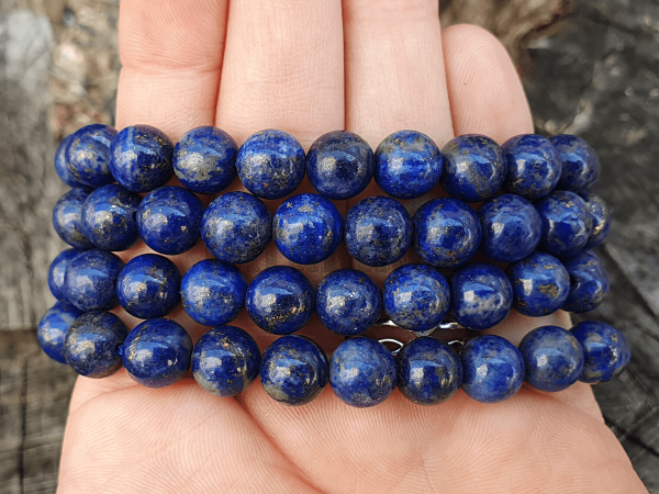 Lapis lazuli korlky 8mm plra