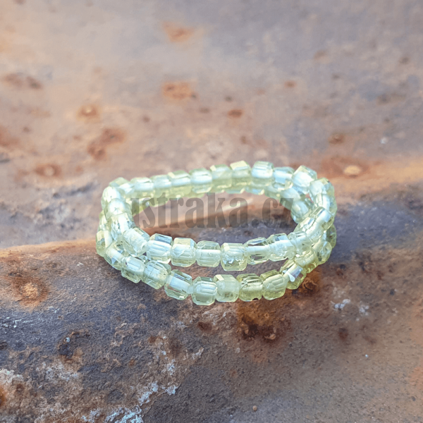 Prsten z olivnu 2-3mm minikostky