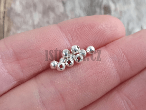 Korlek 3mm Ag925 10 ks