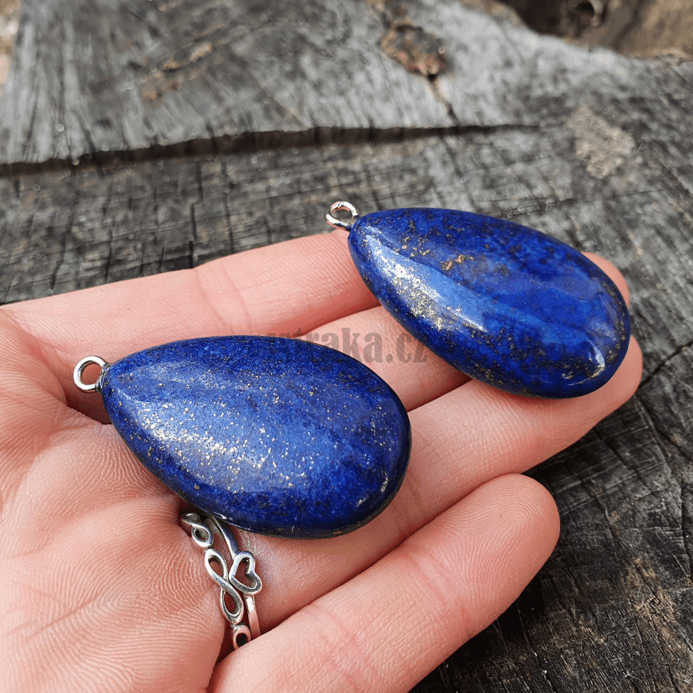 Lapis lazuli pøívìsek slza 